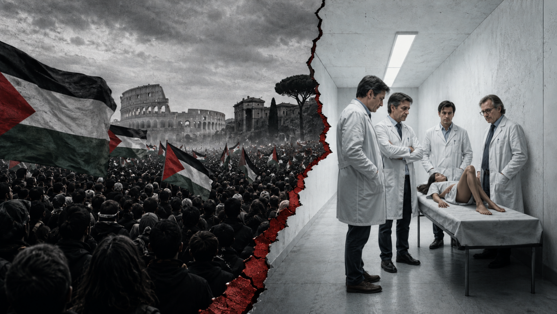Sfilano contro il genocidio e difendono l’aborto.